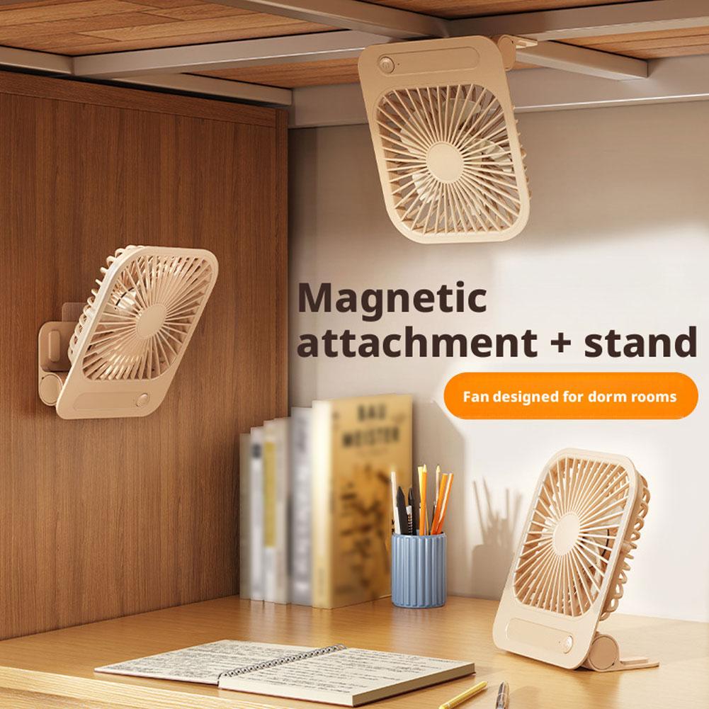 Desk Setup Equipment - Ultra-cienki Magnetyczny Wentylator Chłodzący Wentylator Stołowy