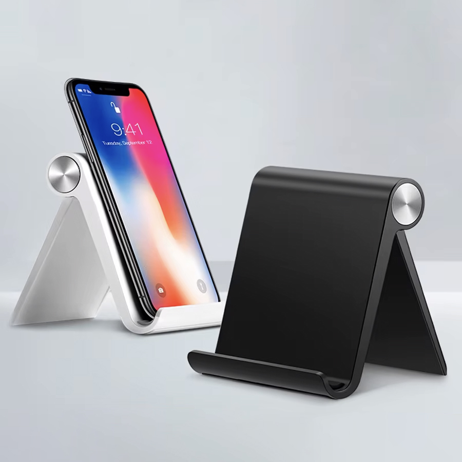 Desk Setup Stand - Regulowany uchwyt na telefon, przenośny, składany