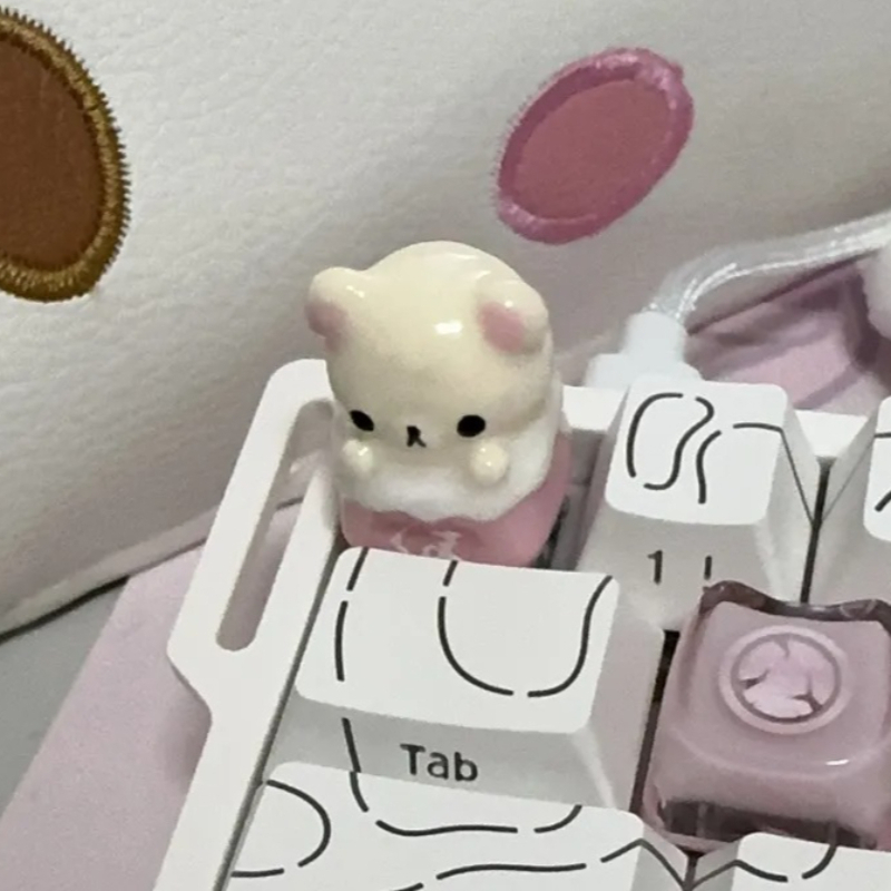 Desk Setup Editing - Klawisze Kawaii Rilakkuma, Rilakkuma, Artystyczne Klawisze