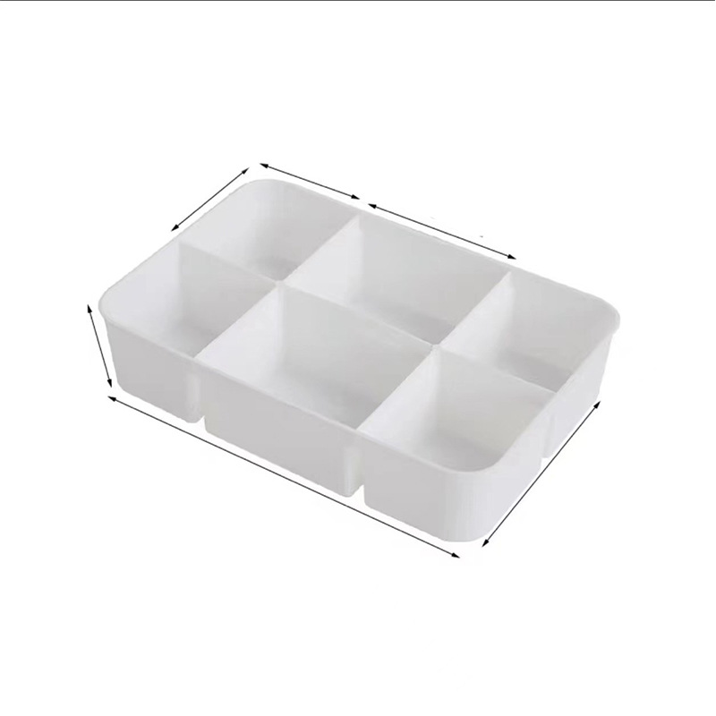 Jewelry Desk Setup - Przezroczyste, składane pudełko do przechowywania, 4-poziomowy