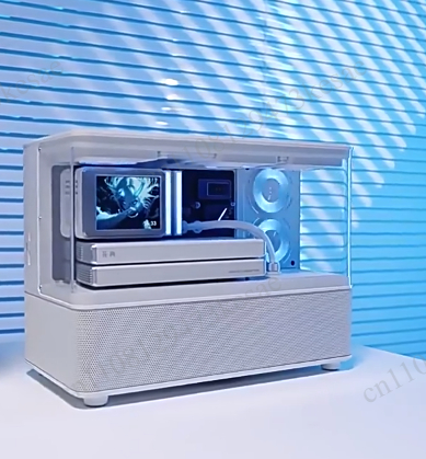 Desk Setup Inspiration - Akustyczny głośnik Bluetooth w stylu obudowy,