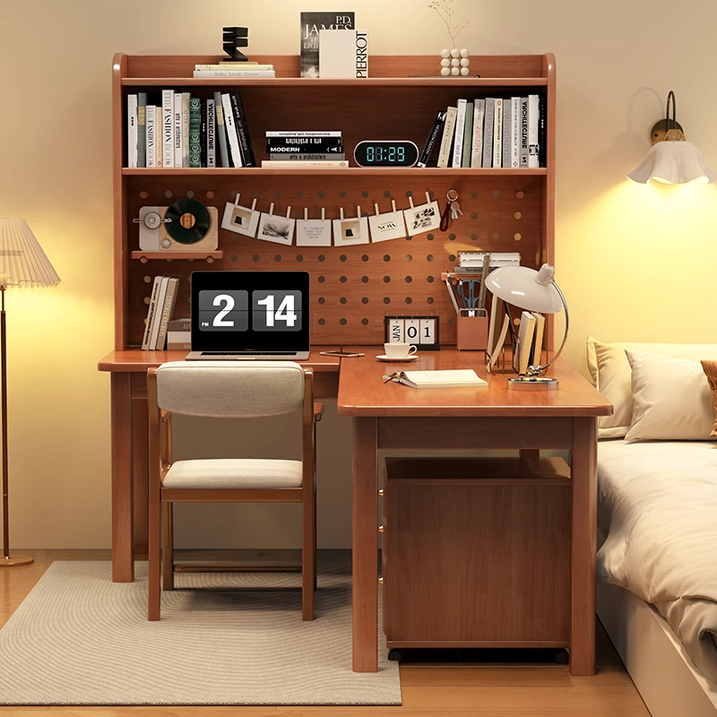 Desk Setup Corner - Nowoczesne biurko narożne w kształcie litery