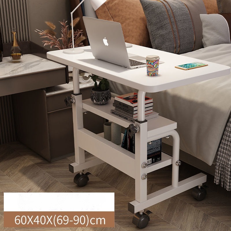 Przenośny mały stolik, stolik  – Desk Setup Wood recenzja i cena