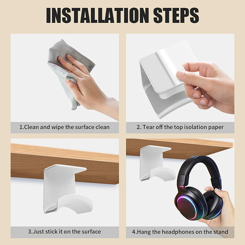 Uniwersalny samoprzylepny plas – Desk Setup Stand recenzja i cena