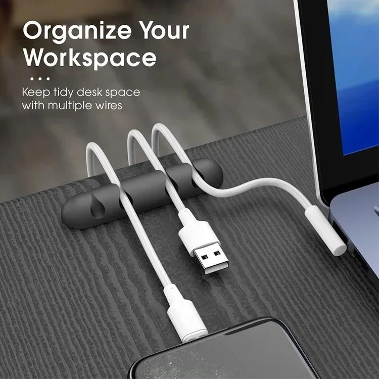 Organizer na kable do myszy i  – Desk Setup Computer recenzja i cena