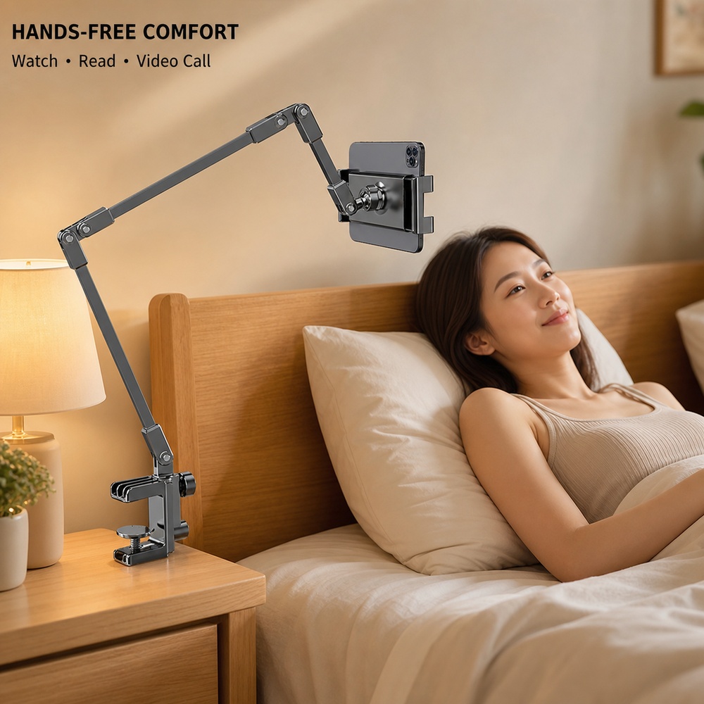 Regulowany uchwyt na telefon d – Desk Setup Stand recenzja i cena