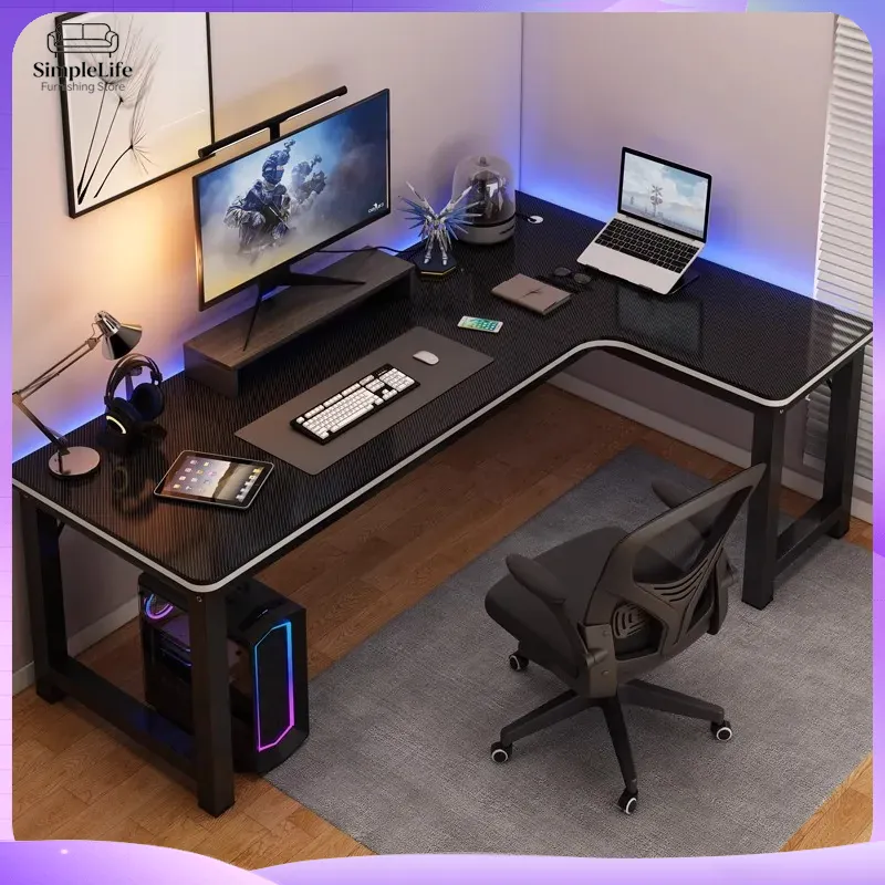 Narożne biurko gamingowe, biur – Desk Setup Corner recenzja i cena