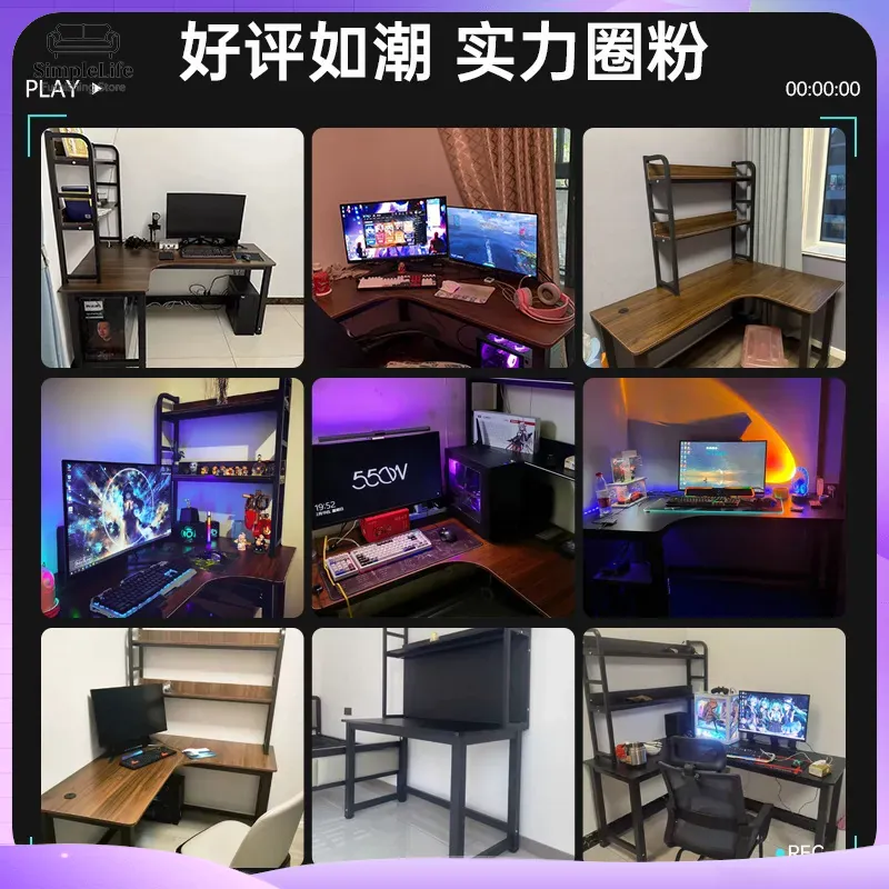 Narożne biurko gamingowe, biur – Desk Setup Corner recenzja i cena