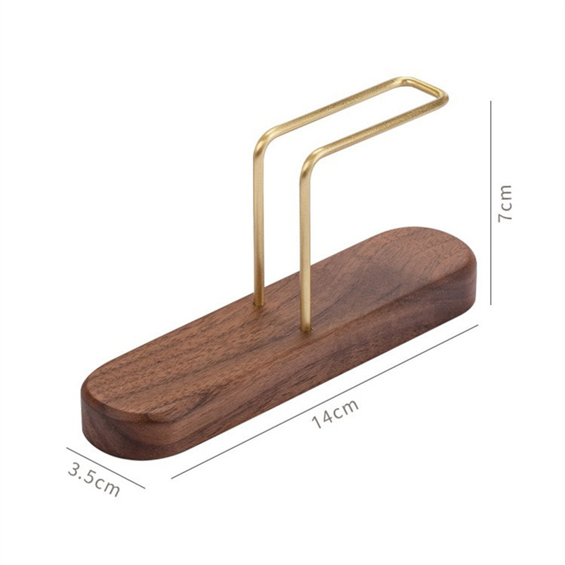 Uchwyt na filtry do kawy, stoj – Desk Setup Wood recenzja i cena