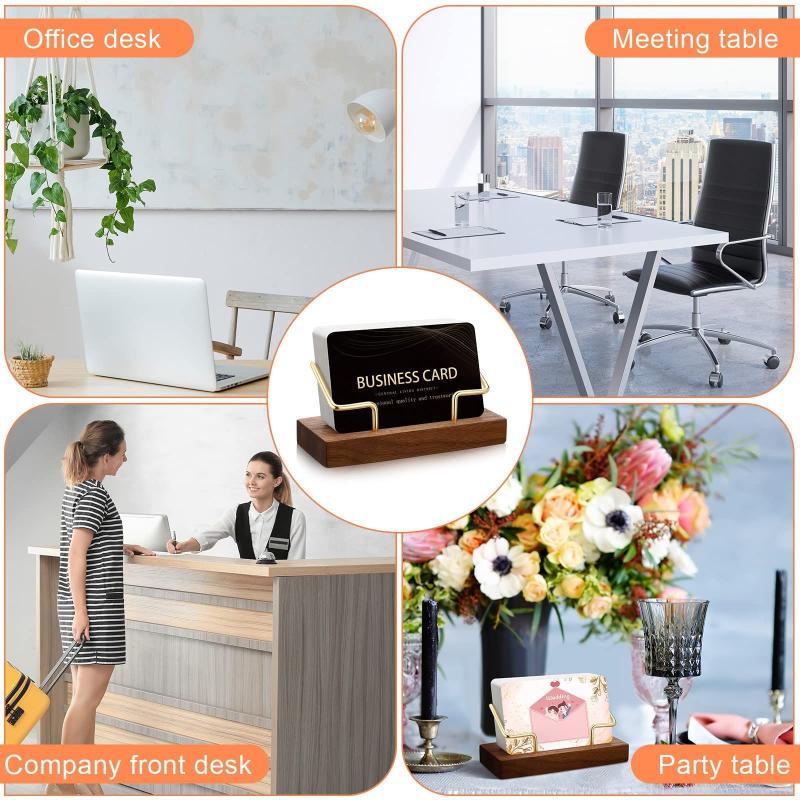 【A8】Drewniany organizer na wiz – Desk Setup Home Office recenzja i cena