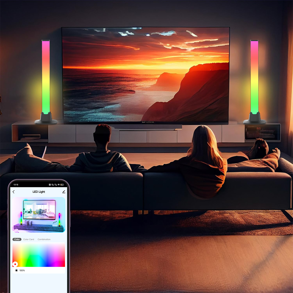 Listwa świetlna LED RGB z Blue – Desk Setup Tv recenzja i cena
