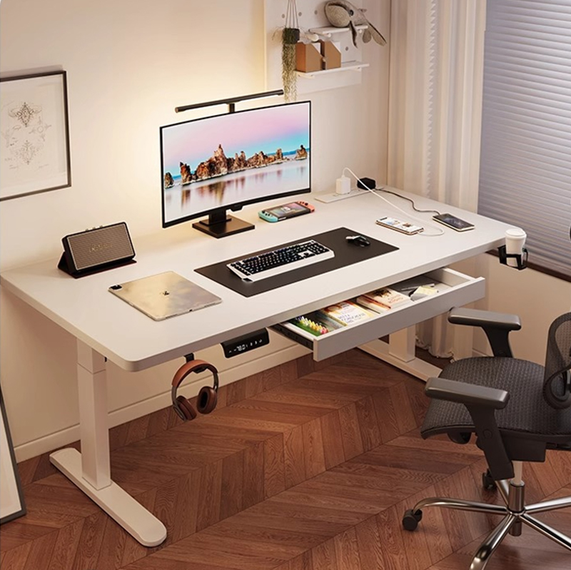 Nowoczesne elektryczne biurko  – Desk Setup Home Office recenzja i cena