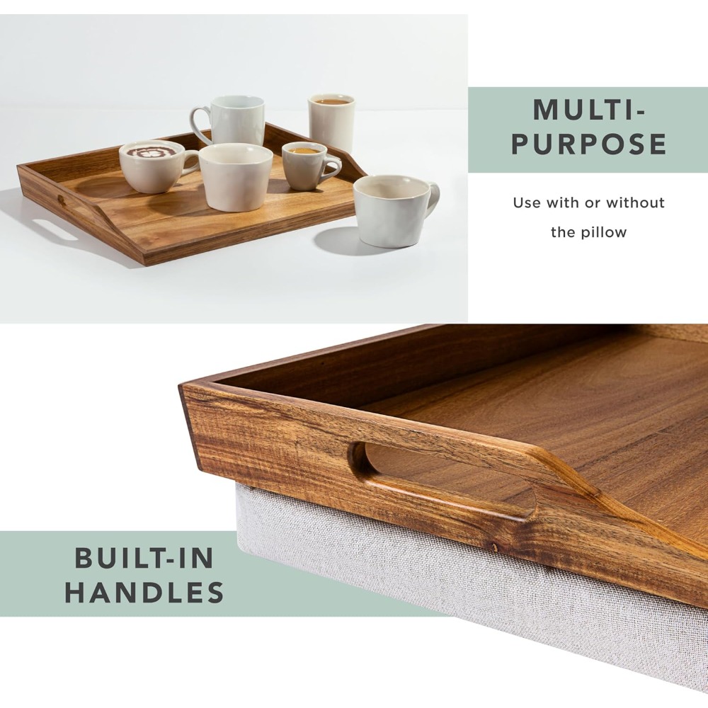 Zestaw 2 podstawek pod laptopa – Desk Setup Wood recenzja i cena