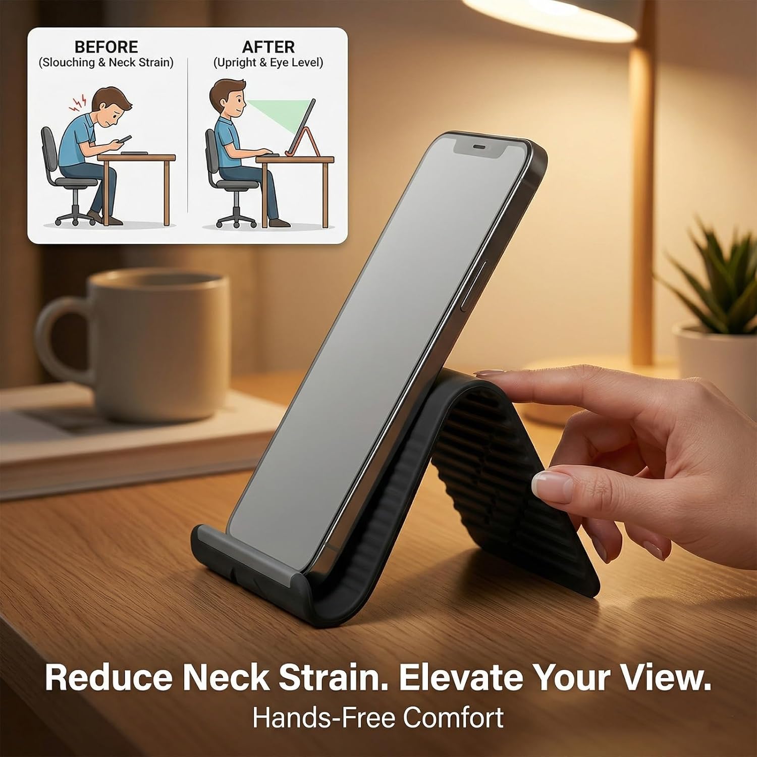 Elastyczny, składany silikonow – Desk Setup Home Office recenzja i cena