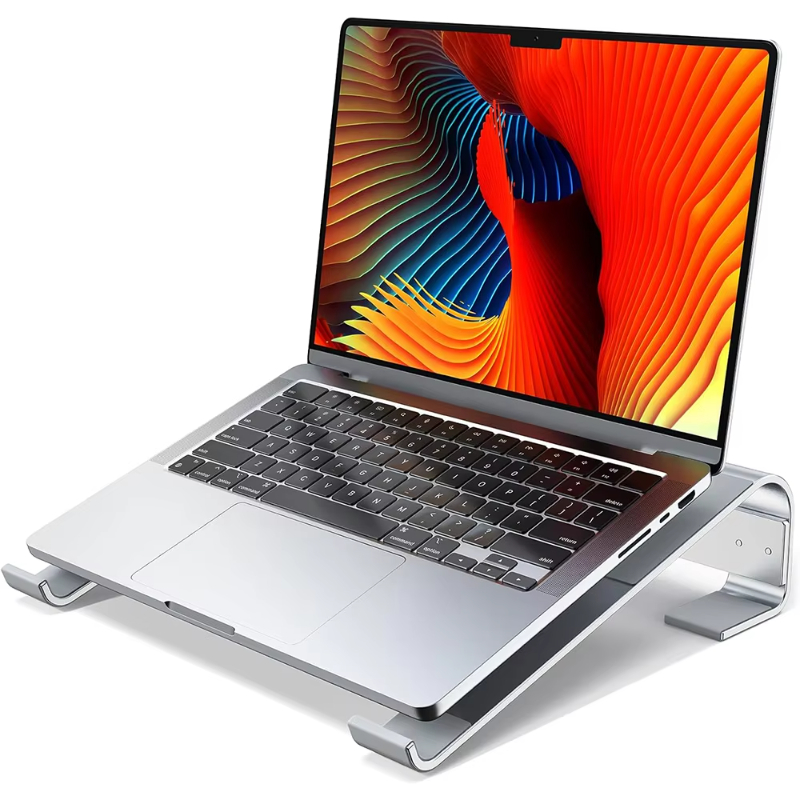 Aluminiowa podstawka chłodząca – Desk Setup Macbook recenzja i cena