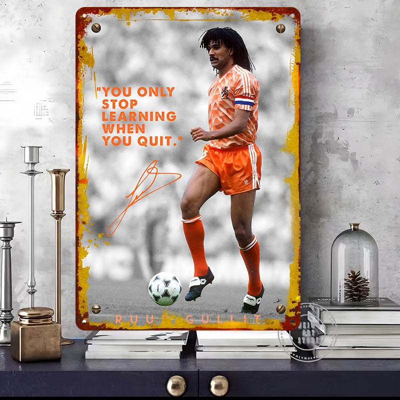 Ruud Gullit Piłkarz Plakaty Me – Desk Setup Poster recenzja i cena