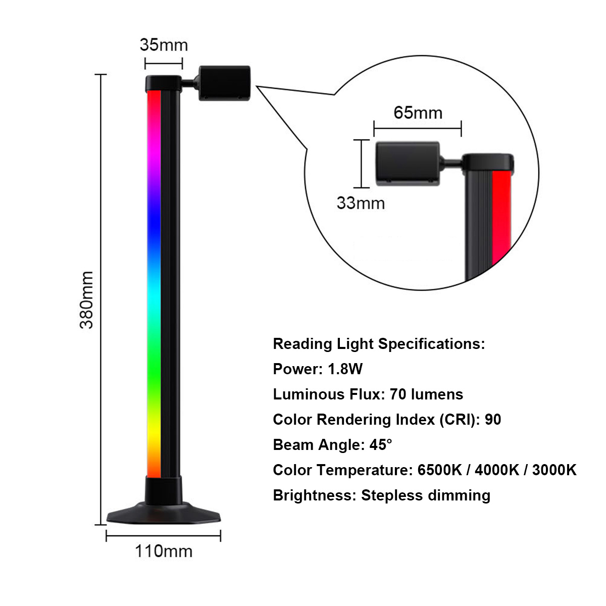Inteligentna listwa świetlna L – Desk Setup Tv recenzja i cena
