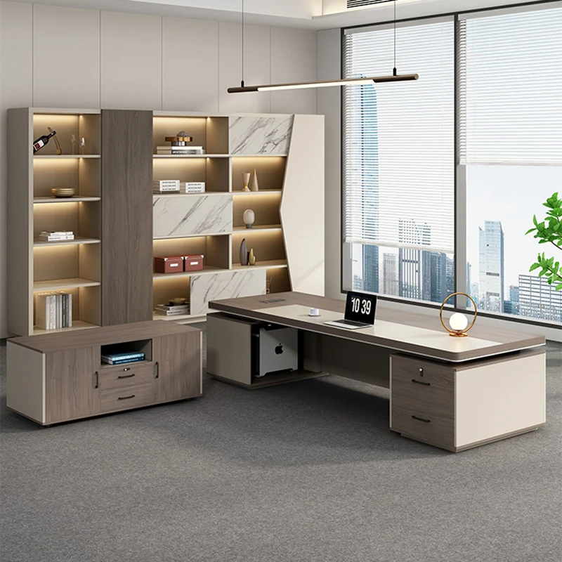 Minimalistyczne meble biurowe, – Desk Setup Corner recenzja i cena